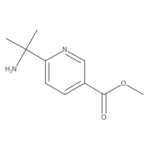 Methyl 6-(2-aminopropan-2-yl)pyridine-3-carboxylate Structure