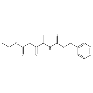 Ethyl 4-(Cbz-amino)-3-oxopentanoate Structure