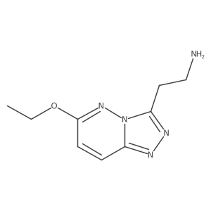 2-(6-Ethoxy-[1,2,4]triazolo[4,3-b]pyridazin-3-yl)ethan-1-amine Structure