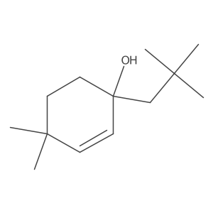 1-(2,2-Dimethylpropyl)-4,4-dimethylcyclohex-2-en-1-ol Structure
