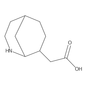 2-{2-Azabicyclo[3.3.1]nonan-8-yl}acetic acid Structure