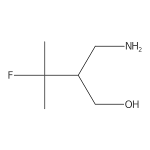2-(Aminomethyl)-3-fluoro-3-methylbutan-1-ol Structure
