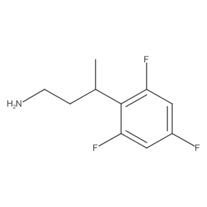 3-(2,4,6-Trifluorophenyl)butan-1-amine结构式