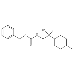 benzyl N-[2-hydroxy-2-(4-methylcyclohexyl)propyl]carbamate Structure