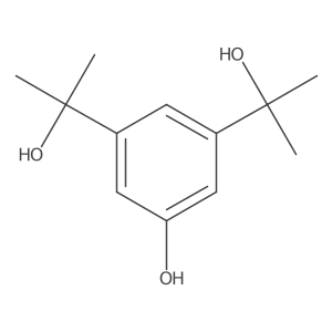 2,2'-(5-Hydroxy-1,3-phenylene)bis(propan-2-ol) Structure