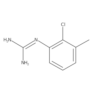1-(2-Chloro-3-methylphenyl)guanidine Structure