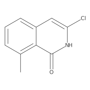 3-Chloro-8-methyl-1,2-dihydroisoquinolin-1-one结构式