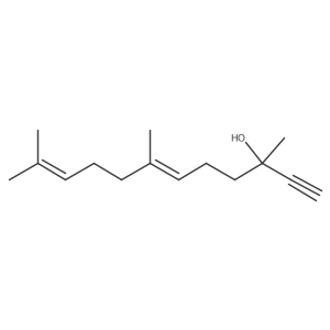 6,10-Dodecadien-1-yn-3-ol-1,2-13C2, 3,7,11-trimethyl-, (E)- Structure