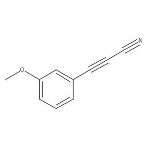 3-(3-Methoxyphenyl)propiolonitrile Structure