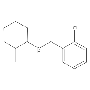 N-[(2-chlorophenyl)methyl]-2-methylcyclohexan-1-amine Structure