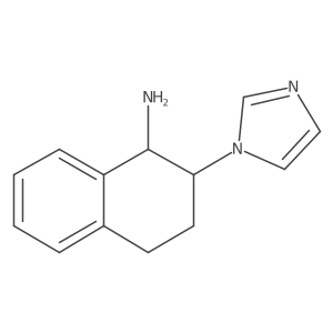 2-(1H-imidazol-1-yl)-1,2,3,4-tetrahydronaphthalen-1-amine Structure