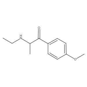4-Methoxy-N-ethylcathinone结构式