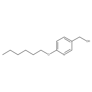 6-(Hexyloxy)-3-pyridinemethanol结构式