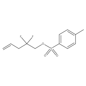 2,2-Difluoropent-4-en-1-yl 4-methylbenzene-1-sulfonate Structure