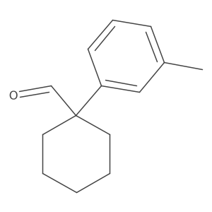 1-(m-Tolyl)cyclohexanecarbaldehyde Structure