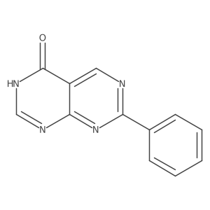2-Phenyl-6H-pyrimido[4,5-d]pyrimidin-5-one结构式