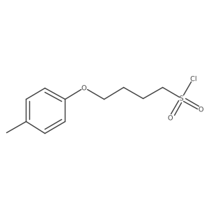4-(4-Methylphenoxy)butane-1-sulfonyl chloride Structure