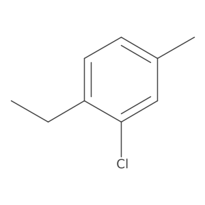 2-Chloro-1-ethyl-4-methylbenzene Structure
