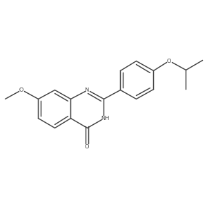 2-(4-Isopropoxyphenyl)-7-methoxyquinazolin-4-ol Structure