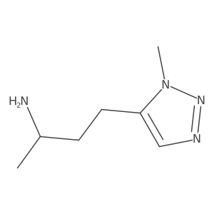 4-(1-Methyl-1h-1,2,3-triazol-5-yl)butan-2-amine Structure