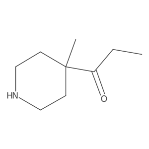 1-(4-Methylpiperidin-4-yl)propan-1-one结构式