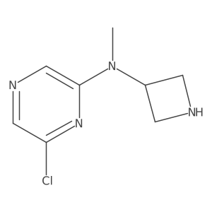 N-(azetidin-3-yl)-6-chloro-N-methylpyrazin-2-amine Structure