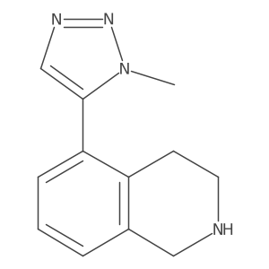 5-(1-methyl-1H-1,2,3-triazol-5-yl)-1,2,3,4-tetrahydroisoquinoline Structure