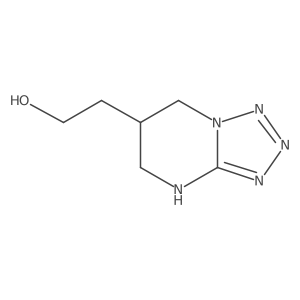 2-{4H,5H,6H,7H-[1,2,3,4]tetrazolo[1,5-a]pyrimidin-6-yl}ethan-1-ol Structure