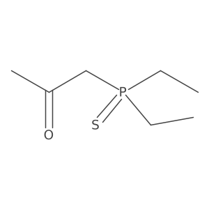 1-(Diethylphosphinothioyl)-2-propanone Structure