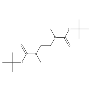 N1,N2-Di-boc-N1,N2-dimethyl-1,2-ethanediamine Structure