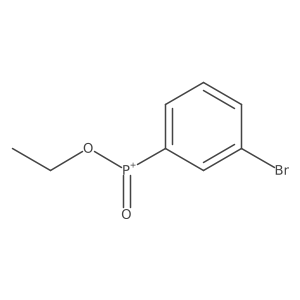 Ethyl P-(3-bromophenyl)phosphinate Structure