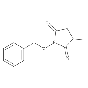 (3S)-3-Methyl-1-(phenylmethoxy)-2,5-pyrrolidinedione Structure