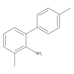 3,4'-Dimethyl-[1,1'-biphenyl]-2-amine结构式