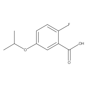 2-Fluoro-5-isopropoxybenzoic acid结构式