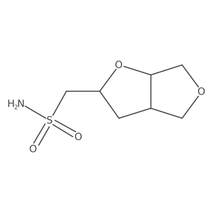 Hexahydrofuro[2,3-c]furan-2-ylmethanesulfonamide Structure