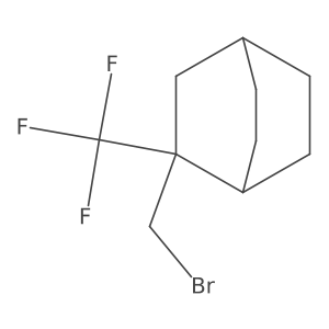 2-(Bromomethyl)-2-(trifluoromethyl)bicyclo[2.2.2]octane Structure