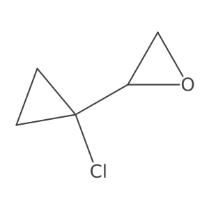 2-(1-Chlorocyclopropyl)oxirane Structure
