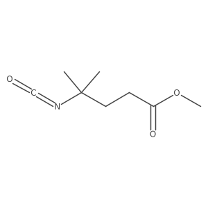 Methyl 4-isocyanato-4-methylpentanoate Structure