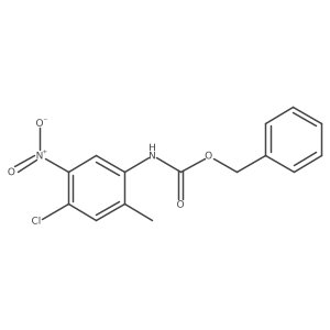 benzyl N-(4-chloro-2-methyl-5-nitrophenyl)carbamate Structure