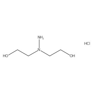 2,2'-(Hydrazine-1,1-diyl)bis(ethan-1-ol) hydrochloride结构式