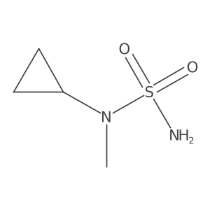 n-Cyclopropyl-n-methylaminosulfonamide Structure