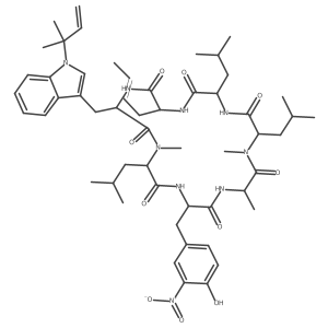Rufomycin B结构式