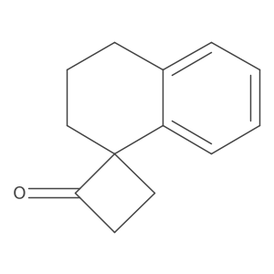 3',4'-Dihydro-2'H-spiro[cyclobutane-1,1'-naphthalen]-2-one结构式