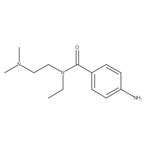 4-amino-N-[2-(dimethylamino)ethyl]-N-ethylbenzamide Structure