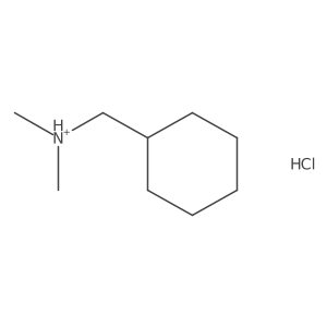 n,n-Dimethylcyclohexanemethylamine hydrochloride Structure