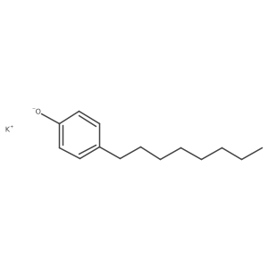 Potassium p-octylphenolate Structure