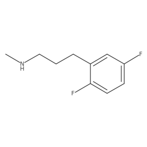 [3-(2,5-Difluoro-phenyl)-propyl]-methyl-amine Structure