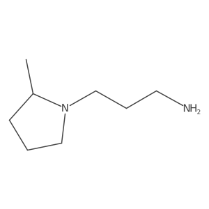 1-(3-Aminopropyl)-2-methylpyrrolidine Structure