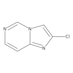 2-Chloroimidazo[1,2-c]pyrimidine结构式
