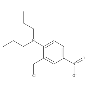 2-(Chloromethyl)-4-nitro-N,N-dipropylbenzenamine Structure
